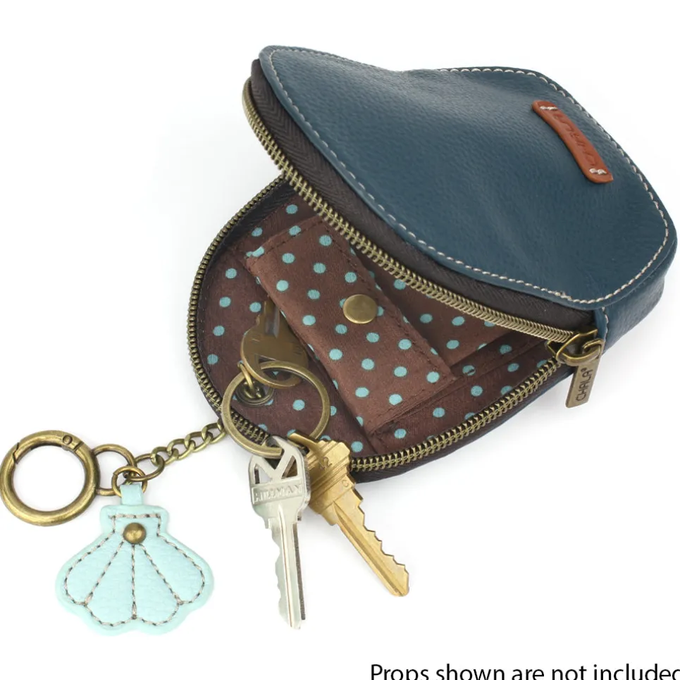 Mini Coin Purse Keychain - Sand Dollar
