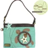 Mini Crossbody - Sea Turtle (Teal)