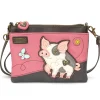 Mini Crossbody - Spotted Pink Pig
