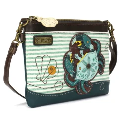 Mini Crossbody - Teal Crab