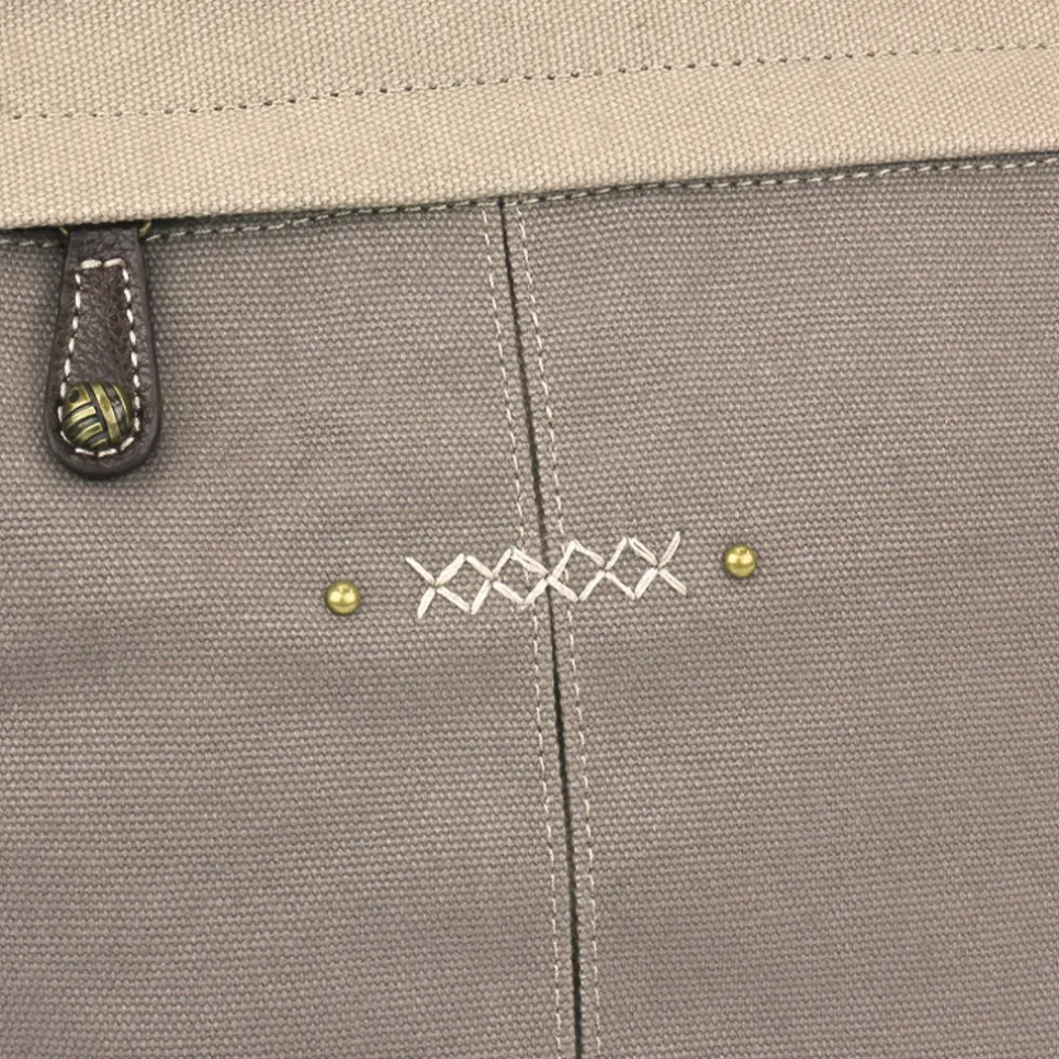 Multi Pocket Tote - Dark Gray