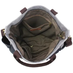 Multi Pocket Tote - Denim