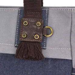 Multi Pocket Tote - Denim