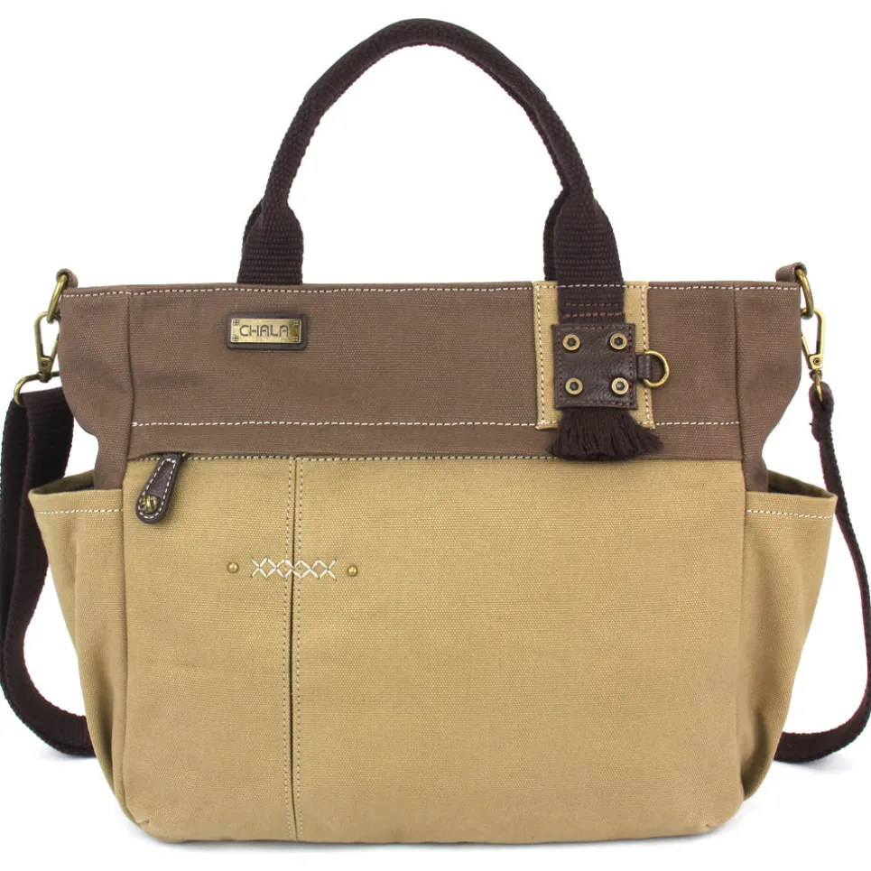 Multi Pocket Tote - Olive
