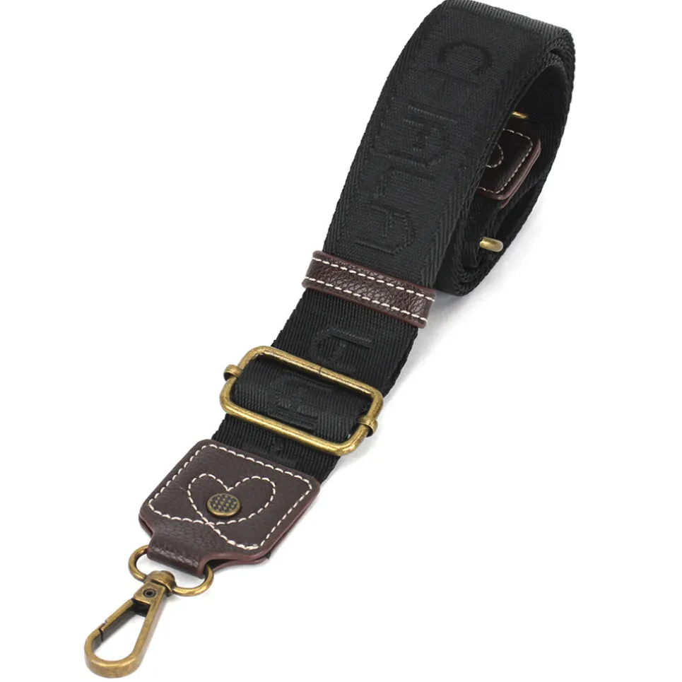 Premium Logo Strap - Black