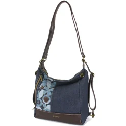 Retro Convertible Purse - Denim