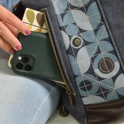 Retro Convertible Purse - Gray
