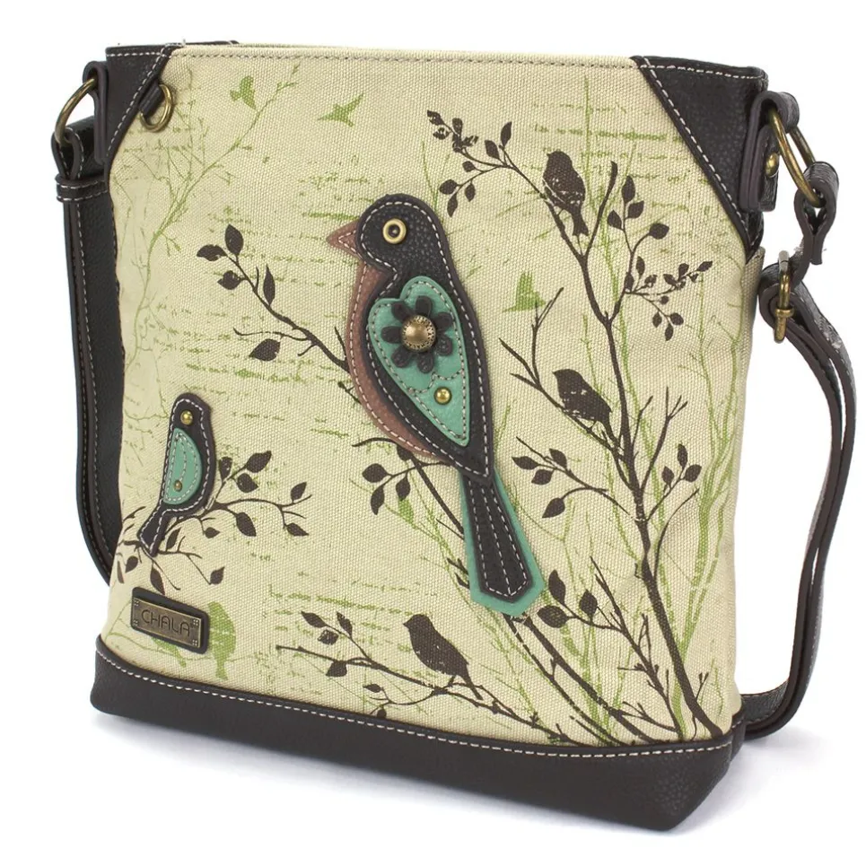Safari Canvas Crossbody - Bird