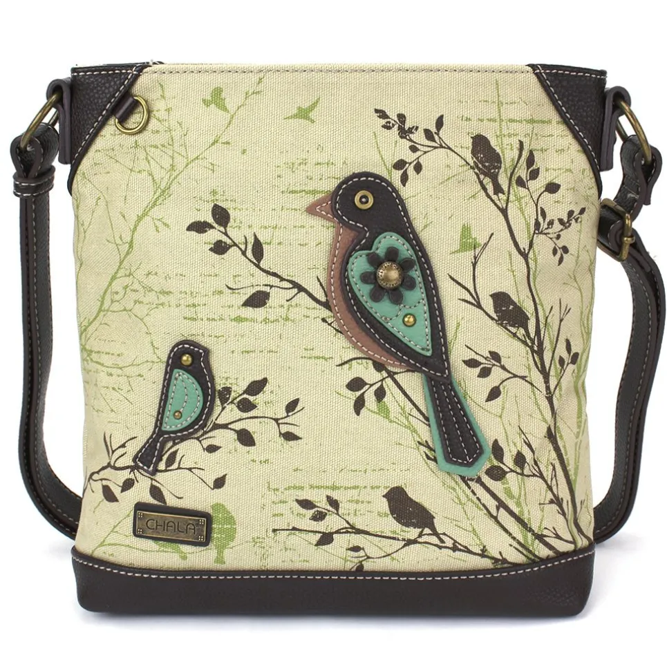 Safari Canvas Crossbody - Bird