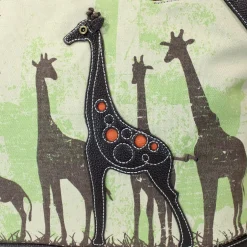 Safari Canvas Tote - Giraffe