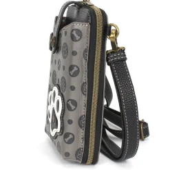 Snap Crossbody - Paw Print