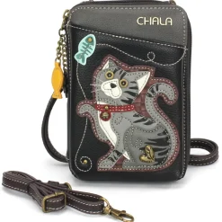 Wallet Xbody - Gray Tabby Cat