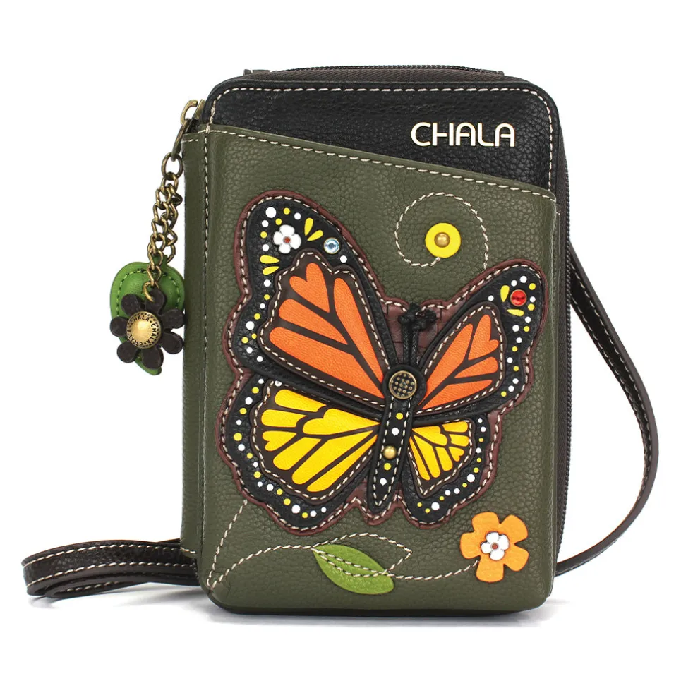 Wallet Xbody - Monarch Butterfly