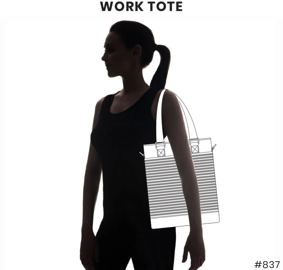 Work Tote - Spotted Pig Pink