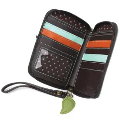 Zip Around Wallet - Cow