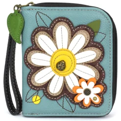 Zip Around Wallet - Daisy