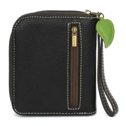 Zip Around Wallet - Dragonfly (Black)