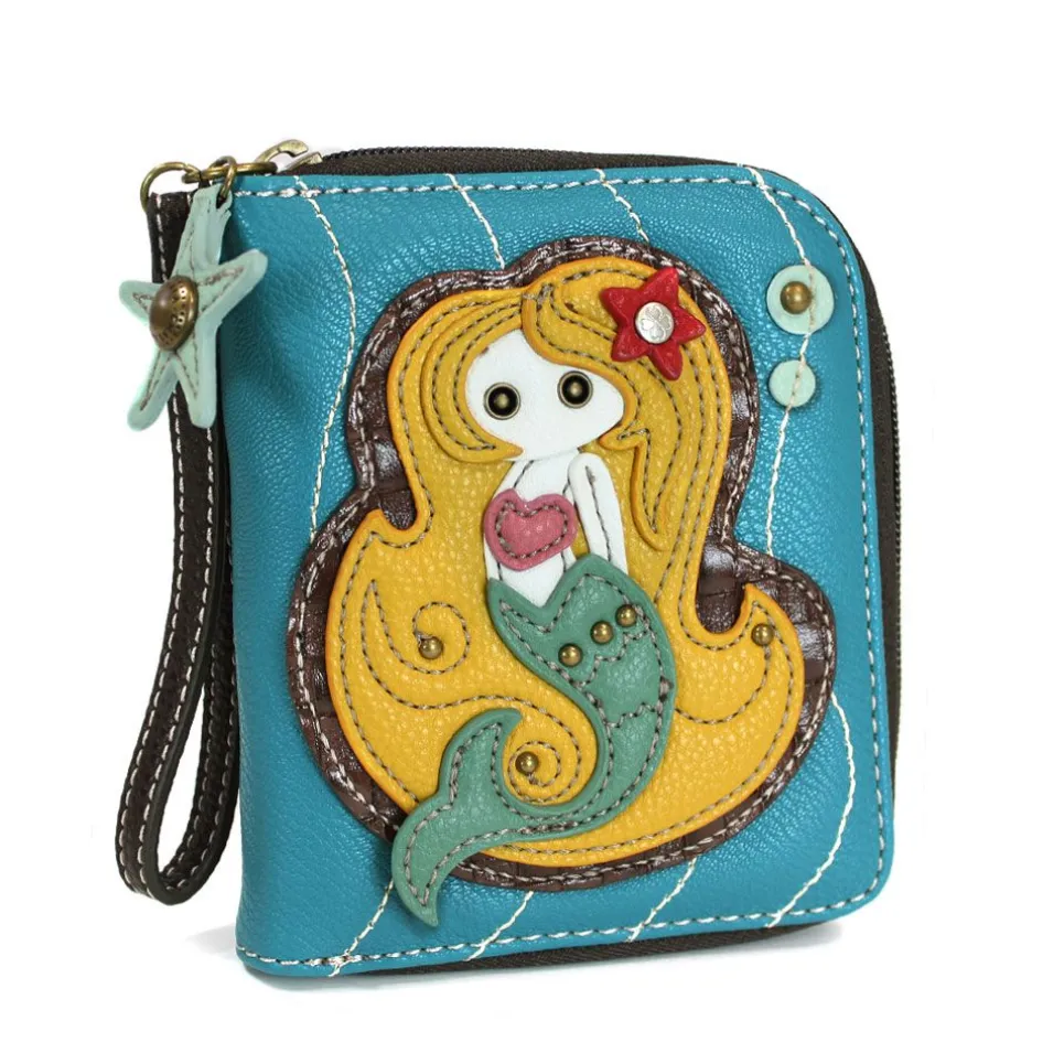 Zip Around Wallet - Mermaid