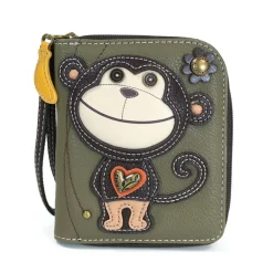 Zip Around Wallet - Monkey