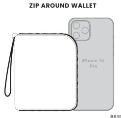 Zip Around Wallet - Monkey