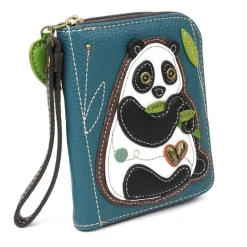 Zip Around Wallet - New Panda