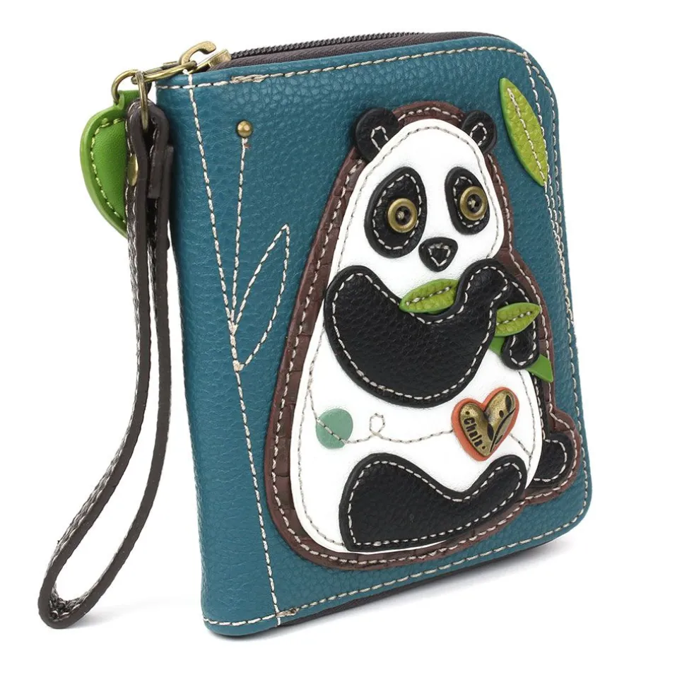 Zip Around Wallet - New Panda