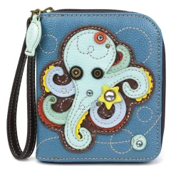 Zip Around Wallet - Octopus