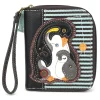 Zip Around Wallet - Penguin