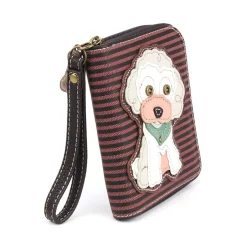Zip Around Wallet - Poodle