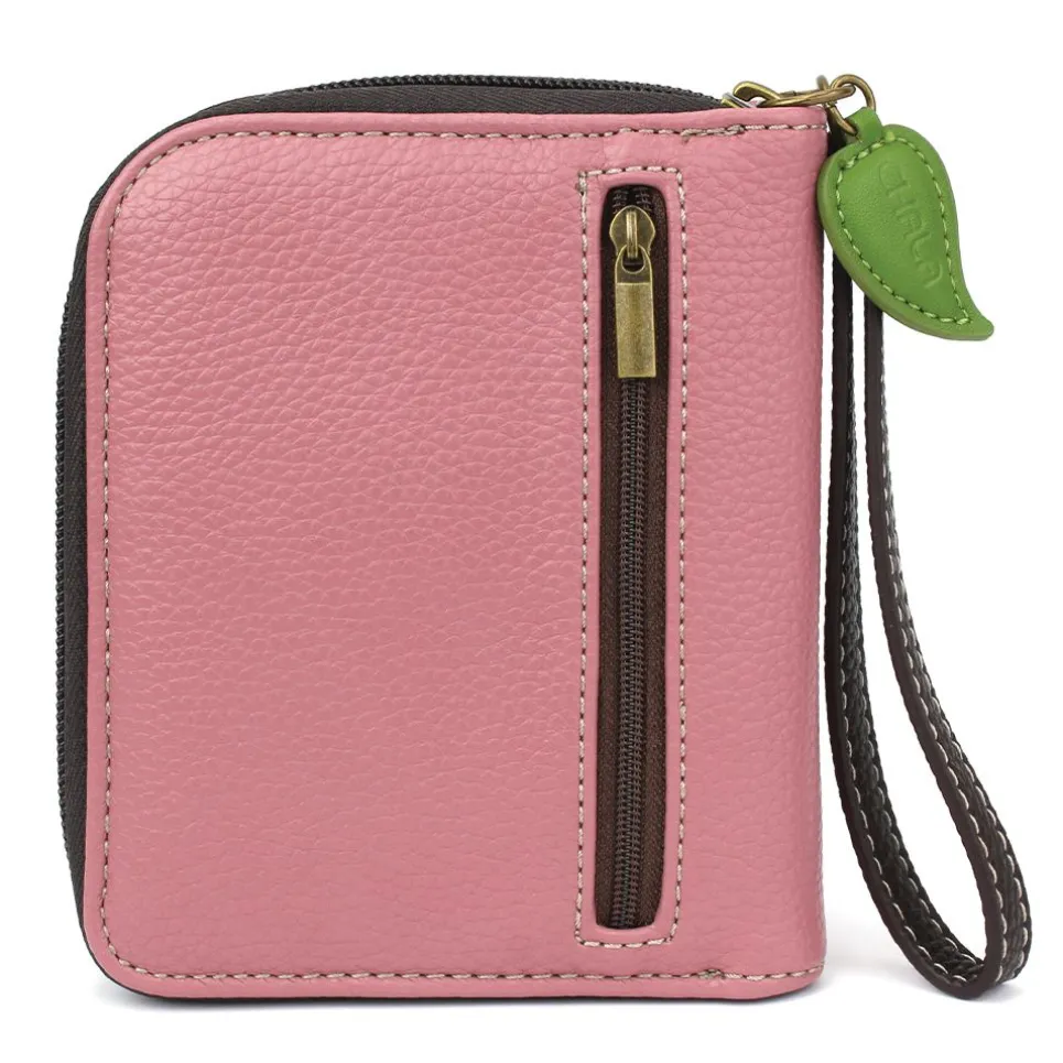Zip Around Wallet - Rose