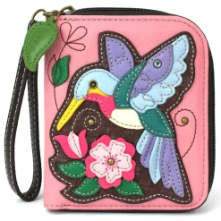 Zip-Around Wallet - Hummingbird A