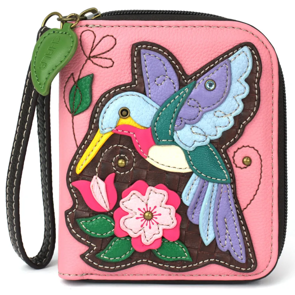 Zip-Around Wallet - Hummingbird A
