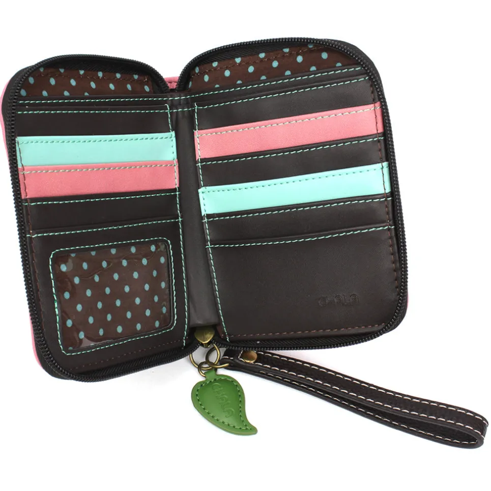 Zip-Around Wallet - Hummingbird A